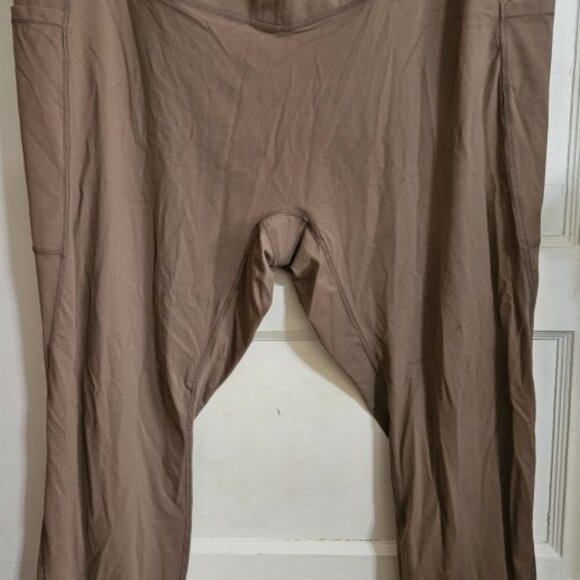 NWT Brown HALARA UltraSculpt SoCinched High Waisted Tummy Control Leggings 3X - Picture 9 of 11
